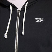 Load image into Gallery viewer, Reebok - Women's Training Essentials Full-Zip Hoodie - BLACK