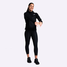 Load image into Gallery viewer, TWL - WOMENS APACHE 2.0 ZIP THROUGH HOODIE - BLACK