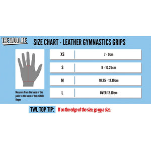 The WOD Life - Leather Gymnastics Grips - Pink