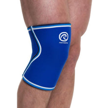 Load image into Gallery viewer, Rehband RX Original Knee Sleeve - 7mm - Blue - SINGLE
