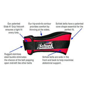 Schiek Weightlifting Belt - Black
