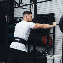 Load image into Gallery viewer, TWL - 4 inch Velcro Weight Lifting Belt - Black
